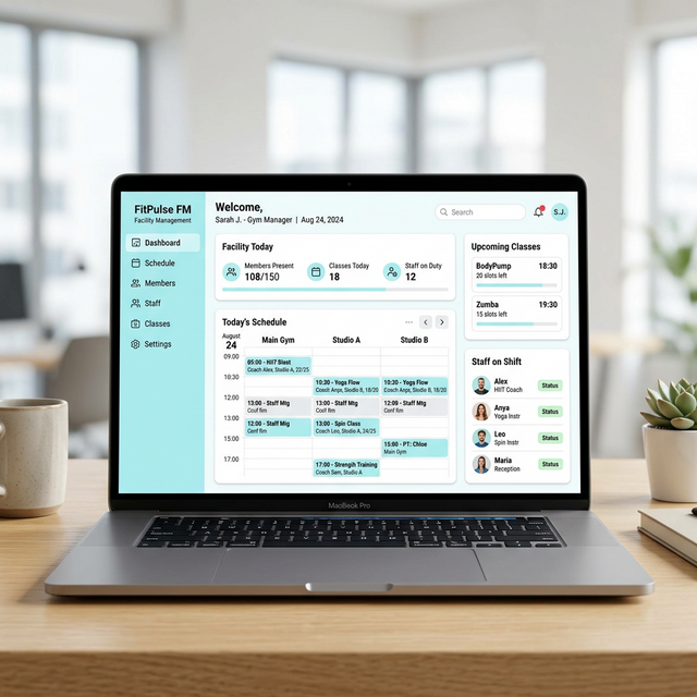 Infitium Proprietary Management Dashboard